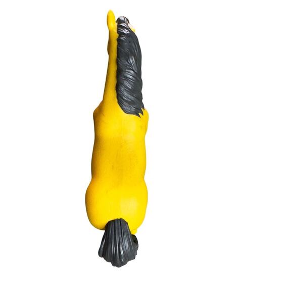 Lakeshore Horse Figure Clydesdale 5" Yellow Pony Toy - Picture 5 of 6